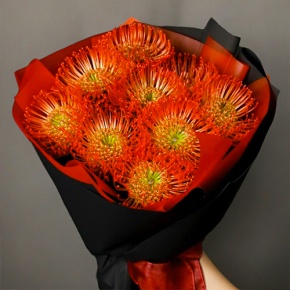 Букет из 9 лейко в Яхроме