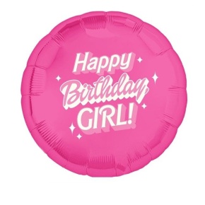 Шар "happy b-day girl" в Яхроме