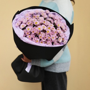 Стильный букет из 11 хризантем сантини в Яхроме