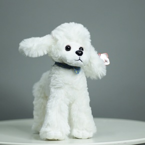 Плюшевый пудель белый (25 см) в Яхроме