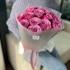 Букет из 15 роз Меритим (50 см) в Яхроме