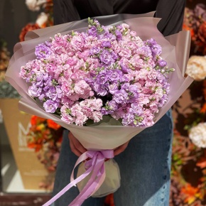 Букет из 19 ароматных маттиол в Яхроме