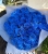 Букет из 51 синей розы Эквадор (60 см) в Яхроме Букет из 51 синей розы Эквадор (60 см) в Яхроме