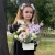 Композиция с георгинами на 1 сентября в белом ящике в Яхроме Композиция с георгинами на 1 сентября в белом ящике в Яхроме