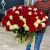 Букет 151 роза красный и белый микс (60 см) в Яхроме Букет 151 роза красный и белый микс (60 см) в Яхроме