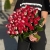 Букет из 51 рубиновой розы (50 см) в Яхроме Букет из 51 рубиновой розы (50 см) в Яхроме