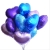 Сердце сиреневое фольгированный шар с гелием (45 см) в Яхроме