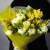 Букет из ранункулюсов и мимозы в Яхроме